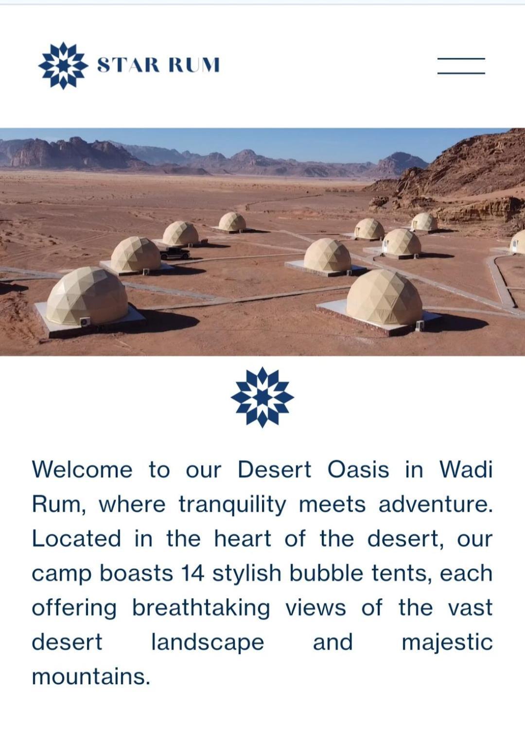 Star Rum Wadi Rum Ngoại thất bức ảnh